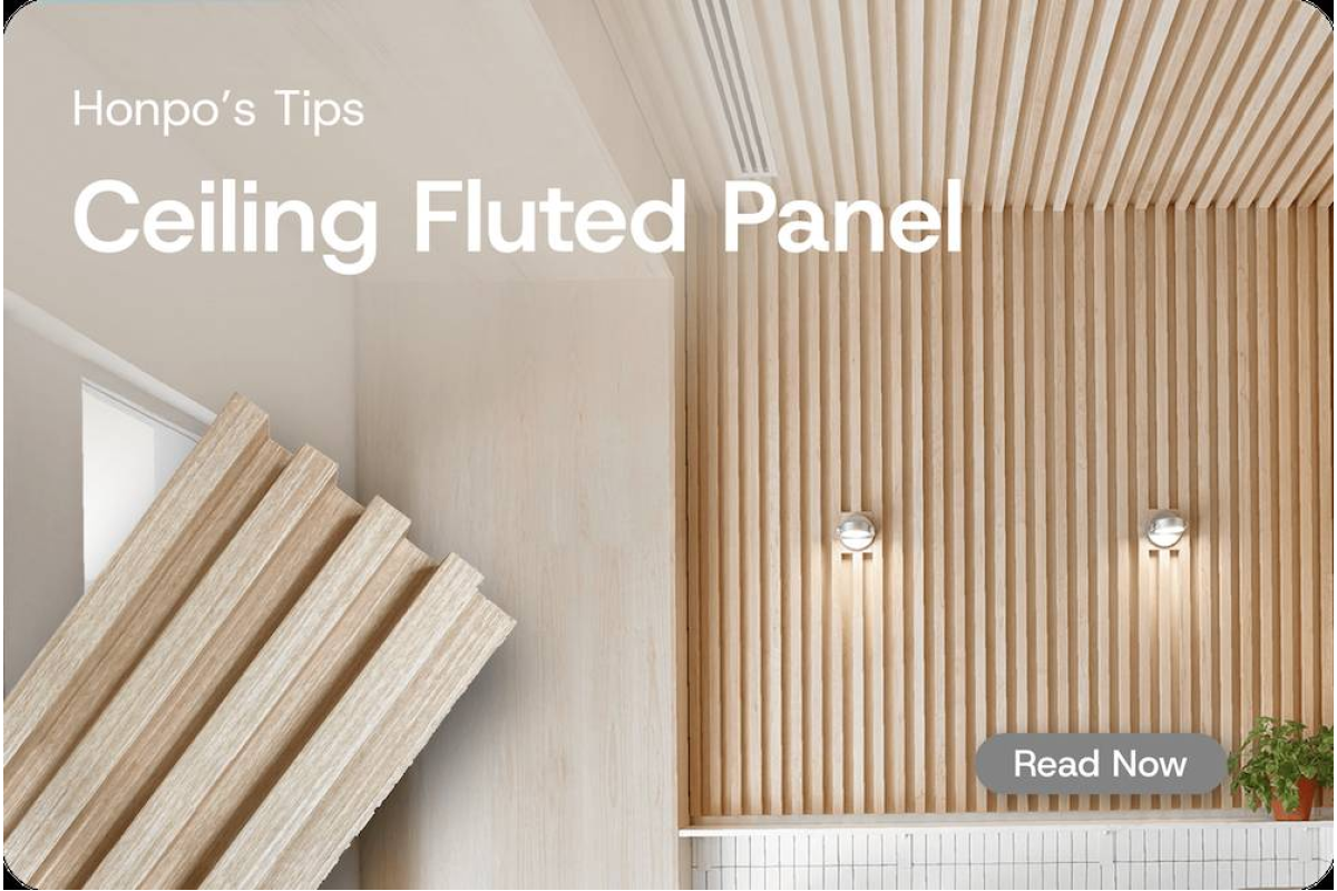 Fluted Wood Panels: New Inspiration to Decorate Ceiling 